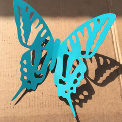 Metal 3D Butterfly Garden Art (R21) - Products