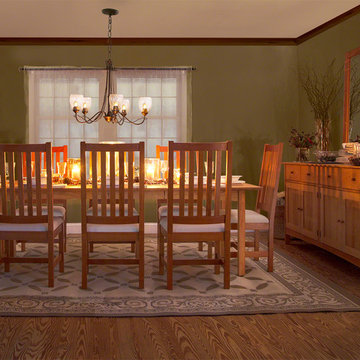 Modern Shaker and Mission Style Dining Furniture