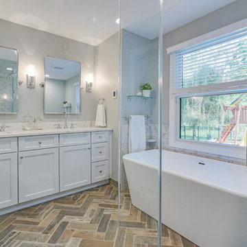 Urban Chic Bath Design - Newtown, PA