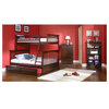 Columbia Twin Over Full Bunk Bed in Antique W