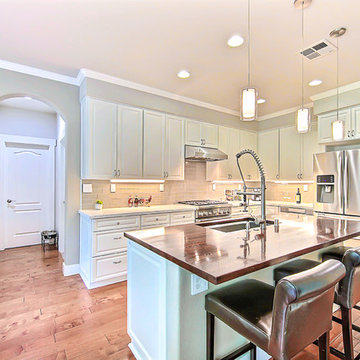 Traditional Kitchen with Contemporary Upgrades