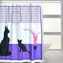 Kitten - Shower Curtains