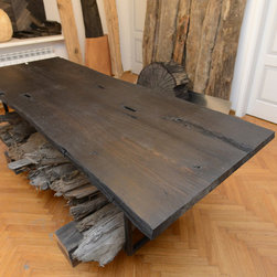 Bog Oak tabletop - Table Tops & Bases
