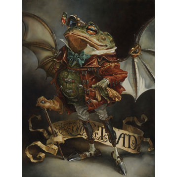 Disney Fine Art Giclee The Insatiable Mr Toad Hand Signed by Heather Theurer
