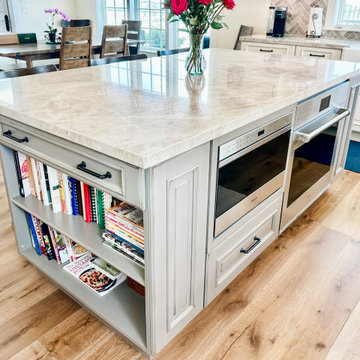 Integrated Island Appliances Provide Beauty and Functionality