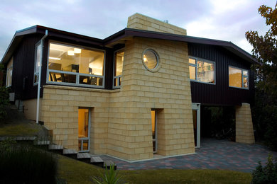 This is an example of a contemporary exterior in Hamilton.