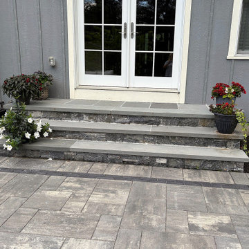 Back Patio Landing and Steps