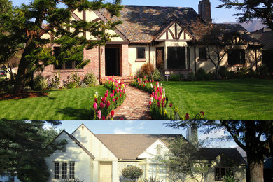 Example of a classic exterior home design
