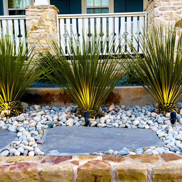 Modern Frontyard Landscape Design | Plano Texas Landscape | Alterra Landscape De