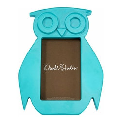 Owl Aqua Picture Frame - Picture Frames
