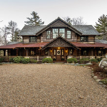 cabin driveway