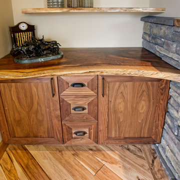 Custom Built-In Entertainment Center (Wenatchee, WA)