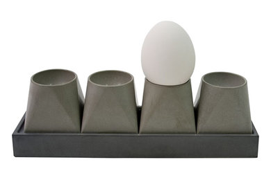 Eierbecher aus Beton – eggfactory