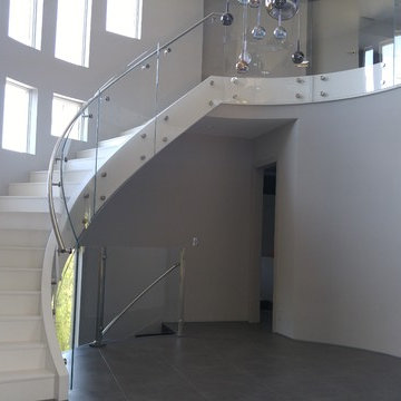 Interior Glass Guardrails