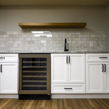 Basement Renovation with Wet Bar