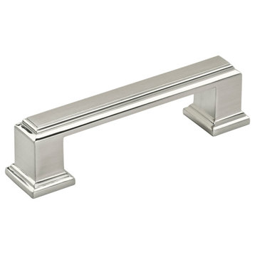 Appoint 3"/76mm Center-to-Center Satin Nickel Cabinet Pull