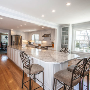 Open concept kitchen