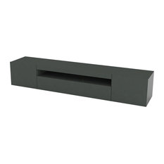 Daiquiri Contemporary TV Stand, Anthracite