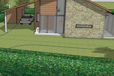 New build Eco Homes, Langport