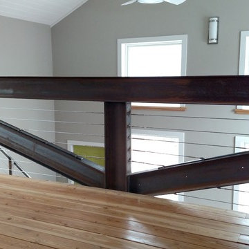 Loft Staircase Cable Rail & Cable Filler Railing
