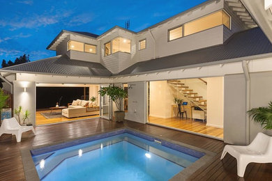 Photo of a contemporary pool in Central Coast.