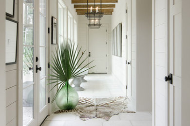 Hallway - contemporary hallway idea in New Orleans