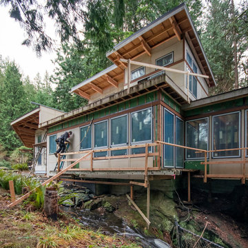 Chuckanut Waterfall House Renovation
