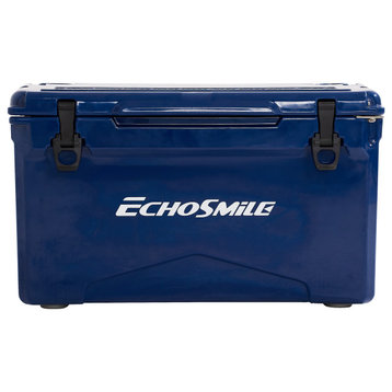 EchoSmile 30 qt. Rotomolded Cooler, Dark Blue