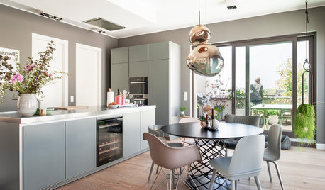 Houzz Tour: An Open-plan Flat with a Sociable Kitchen-diner