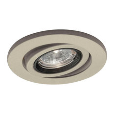 4in Round Adjustable Gimbal Trim, Brushed Nickel