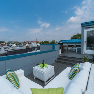 Roof Deck on Historic Row House