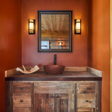 Luxury Log Cabin at Georgetown Lake, Montana