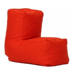 Right Angle Bean Bag Chair - Bean Bag Chairs