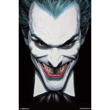 Joker Portrait Poster, Premium Unframed