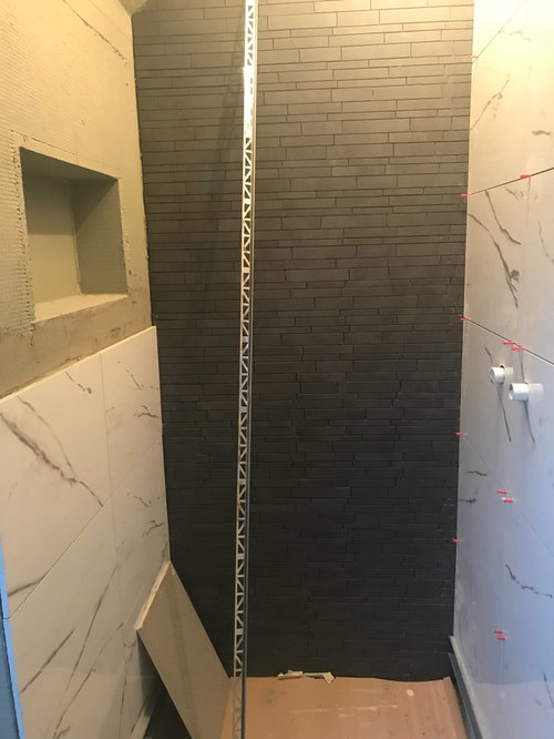 Shower niche mistake