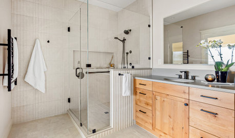 Before and After: 4 Fresh Bathrooms in 100 to 140 Square Feet