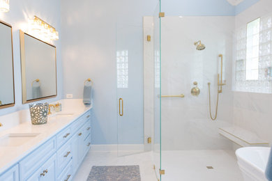 Inspiration for a bathroom remodel in New York