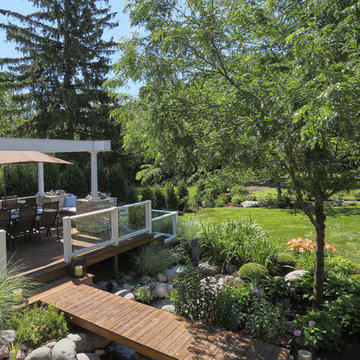 Elmhurst Multi-Level Deck with Outdoor Kitchen
