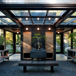 Glass House in the Garden