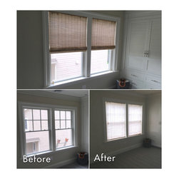 Before and After Photos - Window Blinds