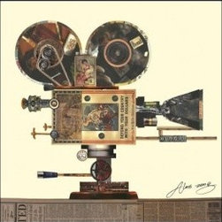 Antique Film Projector - Artwork