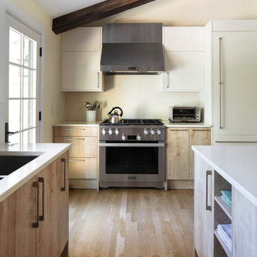 Exposed Beams | Kitchen | Mid-Century Bayberry Renovation