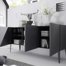 Modern Italian 3-Door Sideboard Rex by LC Mobili - $925.00 - Buffets And Sideboards