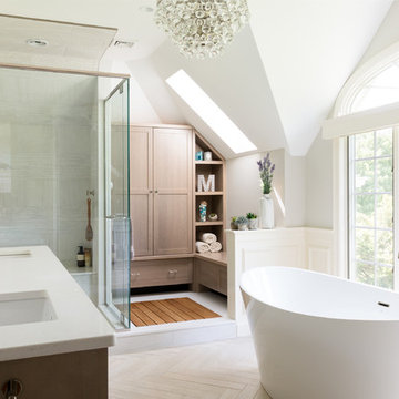 Andover MA Natural Retreat Master Bath