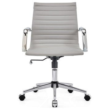 LUXMOD® Gold Office Chair, Ergonomic Desk Chair,Modern Executive Chair., Grey