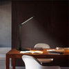 13.4 in. Black LED Touch Control Table Lamp