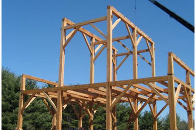 Inspiration for a country home design remodel in Burlington
