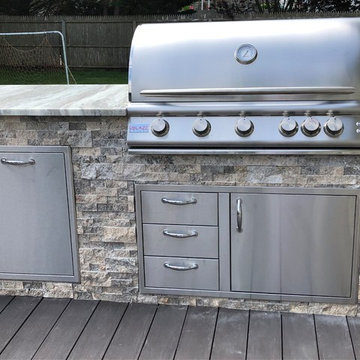 Deck with Outdoor Kitchen