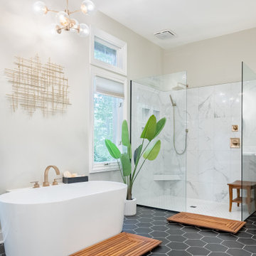 Dublin Ohio Primary Bath Remodel