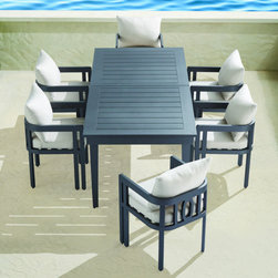Porticello Aluminum Dining Set - Outdoor Dining Sets